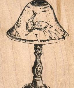 Antique Lamp 2 1/4 x 3 1/4-0