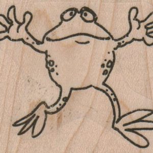Frog With Arms Up 2 x 1 1/2-0