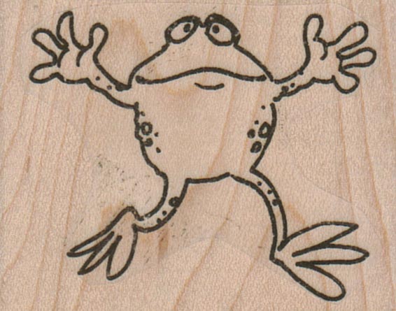 Frog With Arms Up 2 x 1 1/2