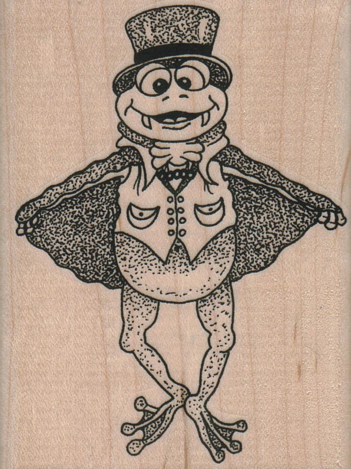 Caped Frog 2 1/2 x 3 1/4