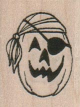 Pirate Jack O’ Lantern 1 1/4 x 1 1/2