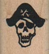 Skull Pirate 3/4 x 3/4