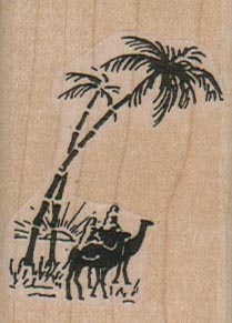 Camels And Palms 1 1/2 x 2