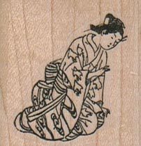 Geisha Kneeling 1 1/2 x 1 1/2