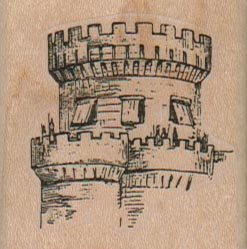 Castle Turrets 1 3/4 x 1 3/4