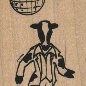Disco Fever (Cow And Ball) 1 3/4 x 4-0