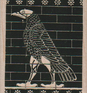 Falcon/Eagle On Tile 2 x 2 1/2-0
