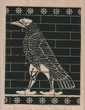 Falcon/Eagle On Tile 2 x 2 1/2