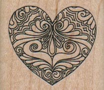 Filigree Heart Small 1 1/2 x 1 1/2