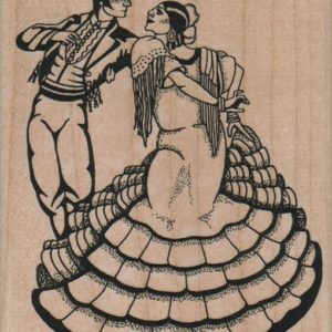 Spanish Fandango Dancers 3 1/2 x 4 1/4-0