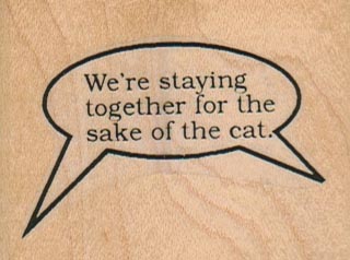 We’re Staying/Cat 2 1/4 x 1 3/4