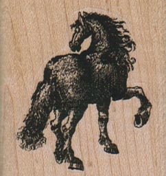 Horse With Head Turned 1 3/4 x 1 3/4