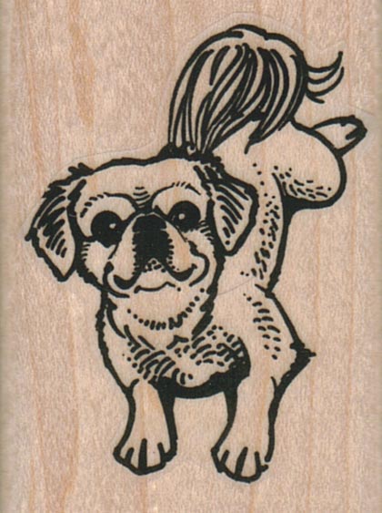 Cute Dog 1 1/2 x 2