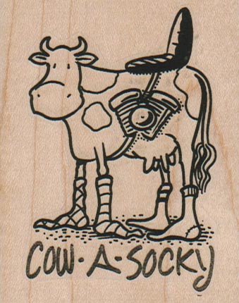 Cow-A-Socky 2 1/2 x 3