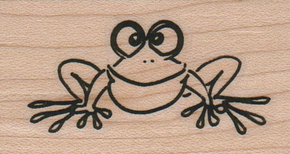 Sitting Frog 1 1/4 x 2
