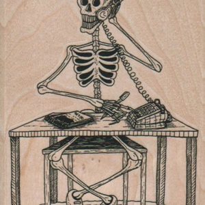 Skeleton BusinessMan 3 1/4 x 4-0