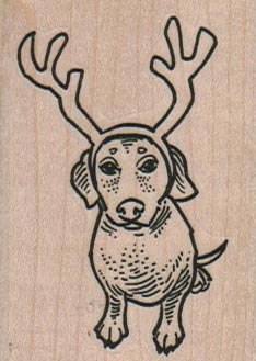 Reindeer Dog 1 3/4 x 2 1/4