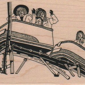 Roller Coaster Ladies 3 1/4 x 5-0