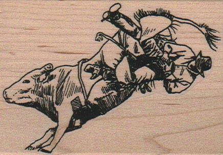 Rodeo BullRider 2 1/4 x 3