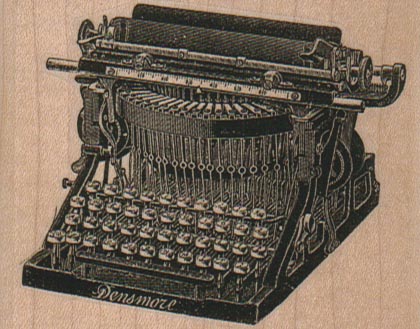 Vintage Typewriter 3 x 2 1/4