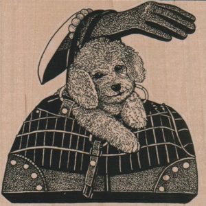 Bichon In Bag 4 x 3 3/4-0