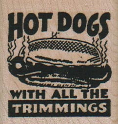 Hot Dogs 1 3/4 x 1 3/4