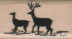 Two Deer 1 x 1 3/4-0