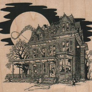 Haunted House 4 1/4 x 3 1/2-0