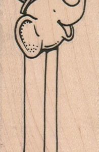 Elephant Pez Dispenser 1 1/2 x 3-0