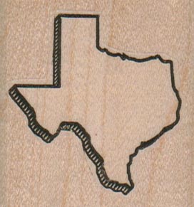 Texas Outline 2 x 2