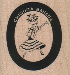 Banana Logo 1 3/4 x 1 3/4