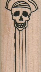 Pirate Skull Pez Dispenser 1 1/4 x 3-0