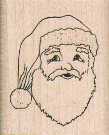 Santa Face/Med 1 1/2 x 1 3/4