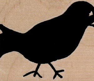 Bird Walking Large 2 1/2 x 1 3/4-0