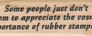 Some People Just Don't Seem 1 x 2 3/4-0