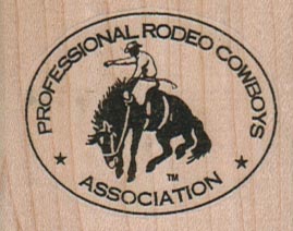 Professional Rodeo Cowboys Assn 2 x 1 1/2