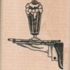 Hand Holding Tray With Sundae 1 3/4 x 2-0