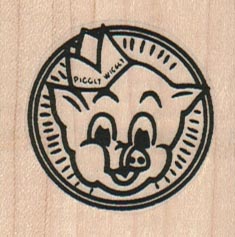 Piggly Wiggly 1 3/4 x 1 3/4