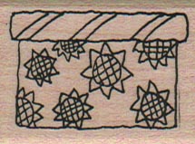 Patterned Box Stars 1 1/4 x 1 1/2