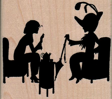 Silhouette Ladies’ Tea Party 3 x 2 3/4