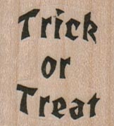 Trick Or Treat 1 1/4 x 1 1/4