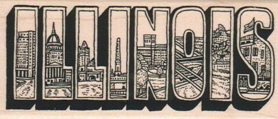 Illinois Illustrated 2 x 4 1/4