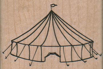 Circus Tent 2 1/2 x 1 3/4