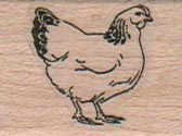 Chicken With Dark Tail 1 x 1 1/4