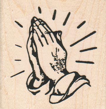 Praying Hands 2 1/2 x 2 1/2