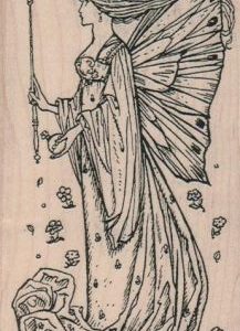 Fairy With Wand 2 1/2 x 4 1/4-0