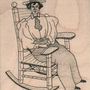 Rocking Chair Lady 2 1/2 x 2 3/4-0