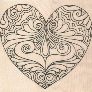 Filigree Heart 4 1/2 x 4-0