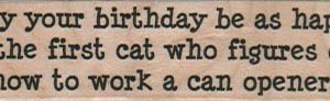 May Your Birthday 3/4 x 2 3/4-0