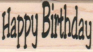 Happy Birthday/Sm 1 1/4 x 2 1/4-0